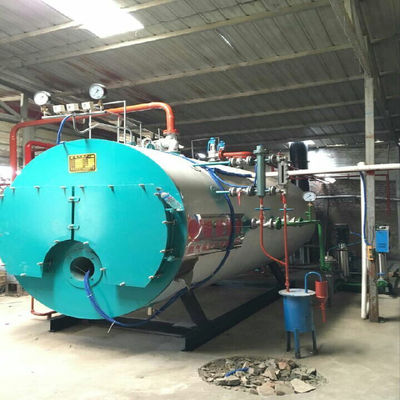 Calderas de vapor de gas diesel eléctrico de 500 kg Nivel de seguridad elevado para la calefacción