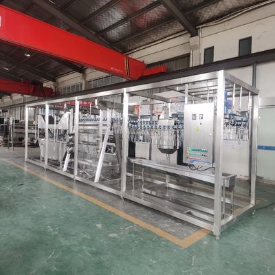 Máquina de matadero de aves de corral de 600 b/h Equipo de procesamiento de pollo de alto rendimiento