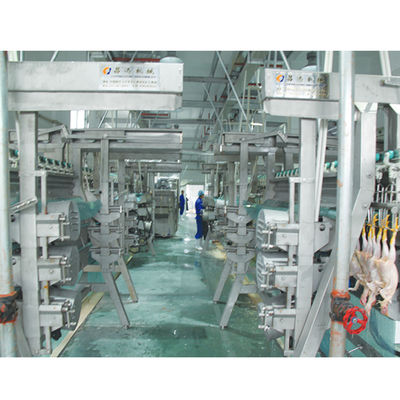 Equipo semiautomático de desplume de plumas de pollo Matadero Máquina de desplome de aves de corral