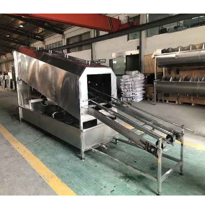 Lavadora de jaulas SS 304 para planta de máquinas de sacrificio de pollos 2000Bph