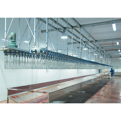 Línea automática completa de sacrificio de aves de corral ISO9001 CE Línea automática de sacrificio de pollos