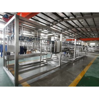 Línea de sacrificio de pollo de 220V / 380V 500 Bph Solución de procesamiento de aves de corral