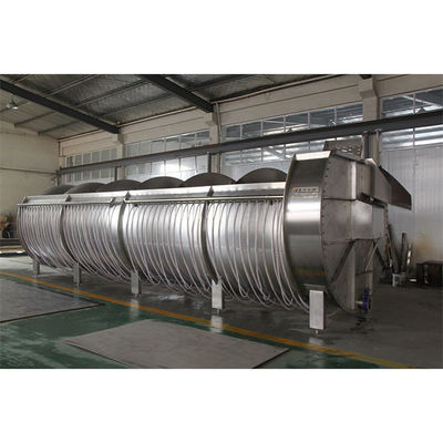 Máquina de preenfriador de tornillo en espiral grande para máquinas de plantas de procesamiento de aves de corral
